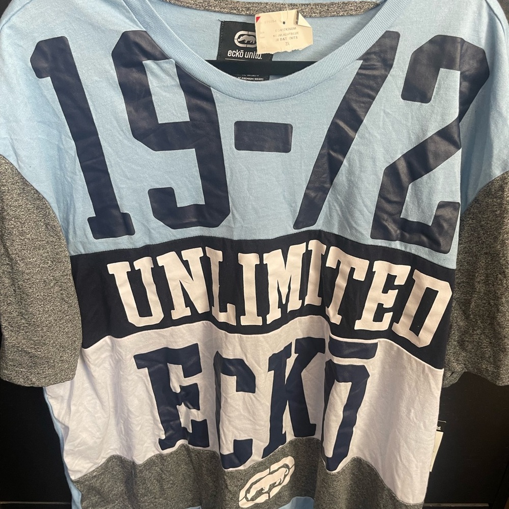 NWT Men’s EXKO t-shirt blue, 3XL